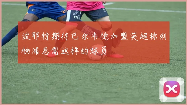 波耶特期待巴尔韦德加盟英超称利物浦急需这样的球员